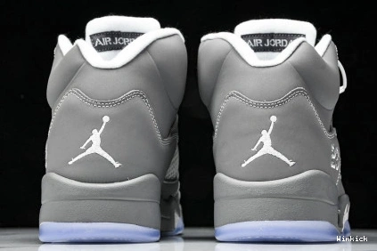 Grey' 5 Jordan Retro 'Wolf 136027-005 1202